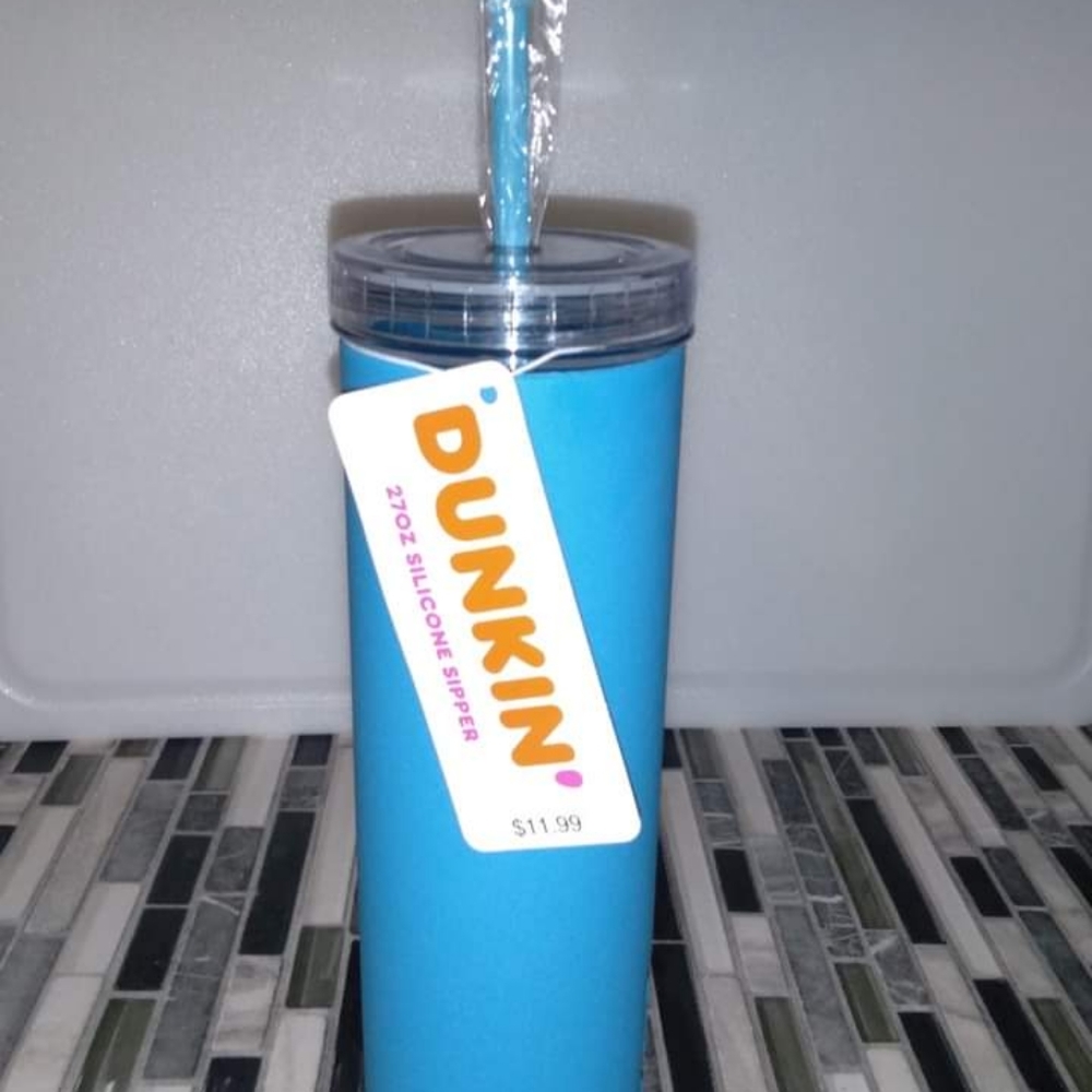 Dunkin' Blue 27oz Cold Drink Tumbler